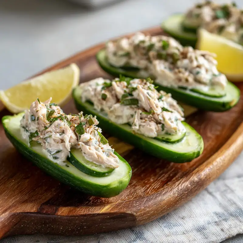 Cucumber Tuna Boats