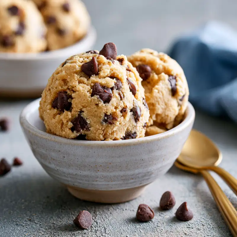 Edible Cookie Dough Without Flour