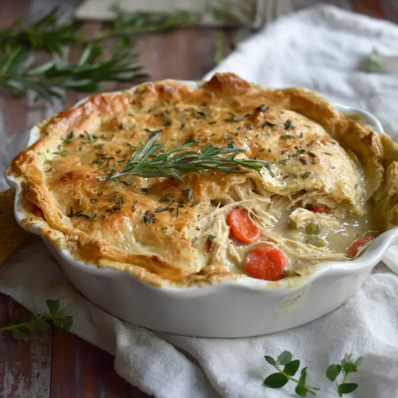 Gluten Free Dairy Free Chicken Pot Pie
