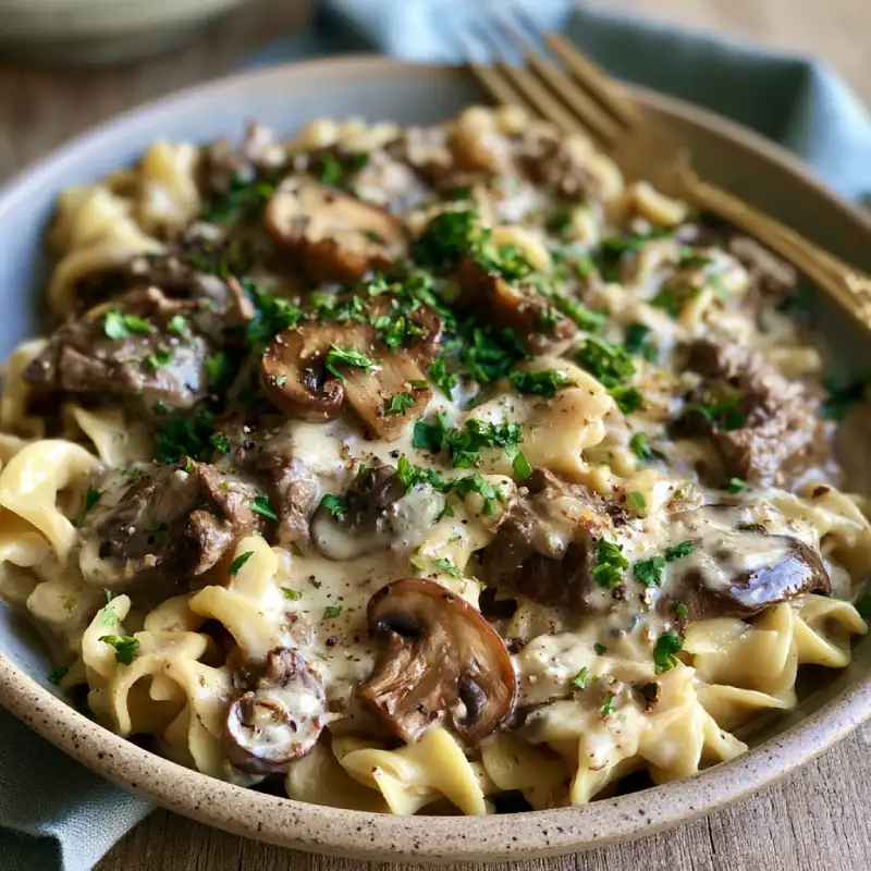 Gluten Free Stroganoff