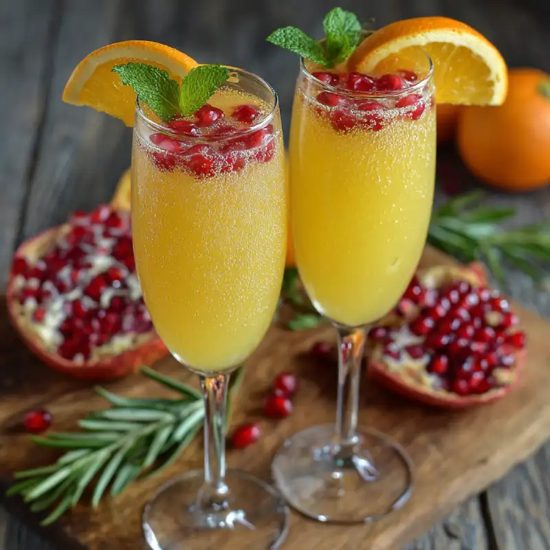 Non Alcoholic Mimosas