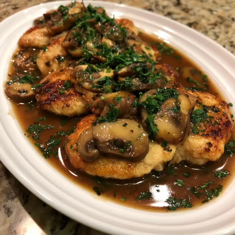 Chicken Marsala
