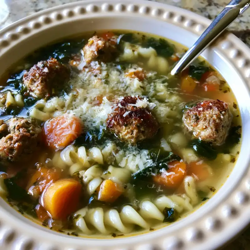 Gluten Free Italian Wedding Soup