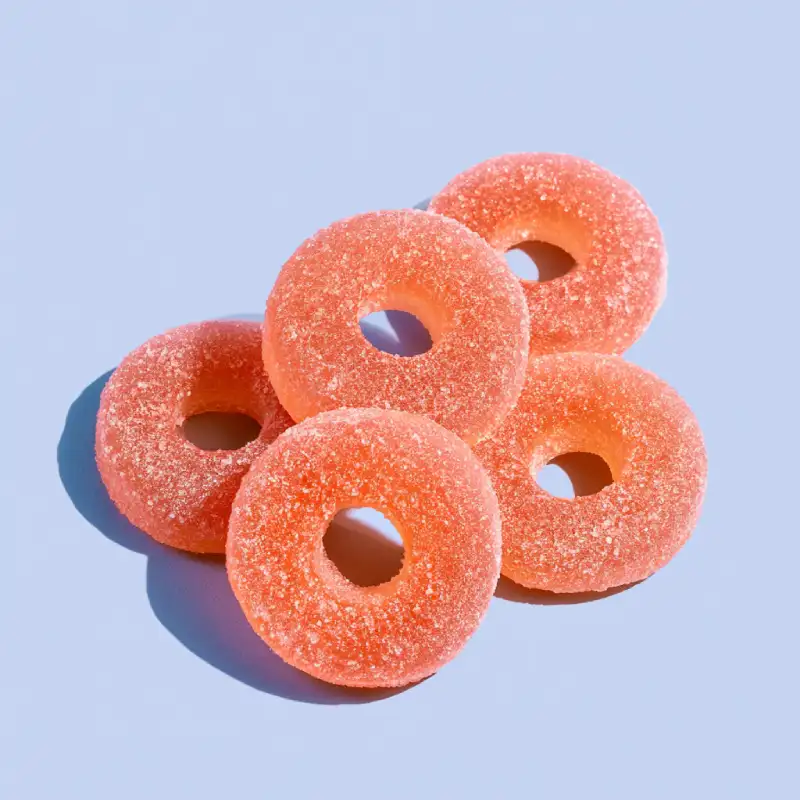 Peach Gummy Rings